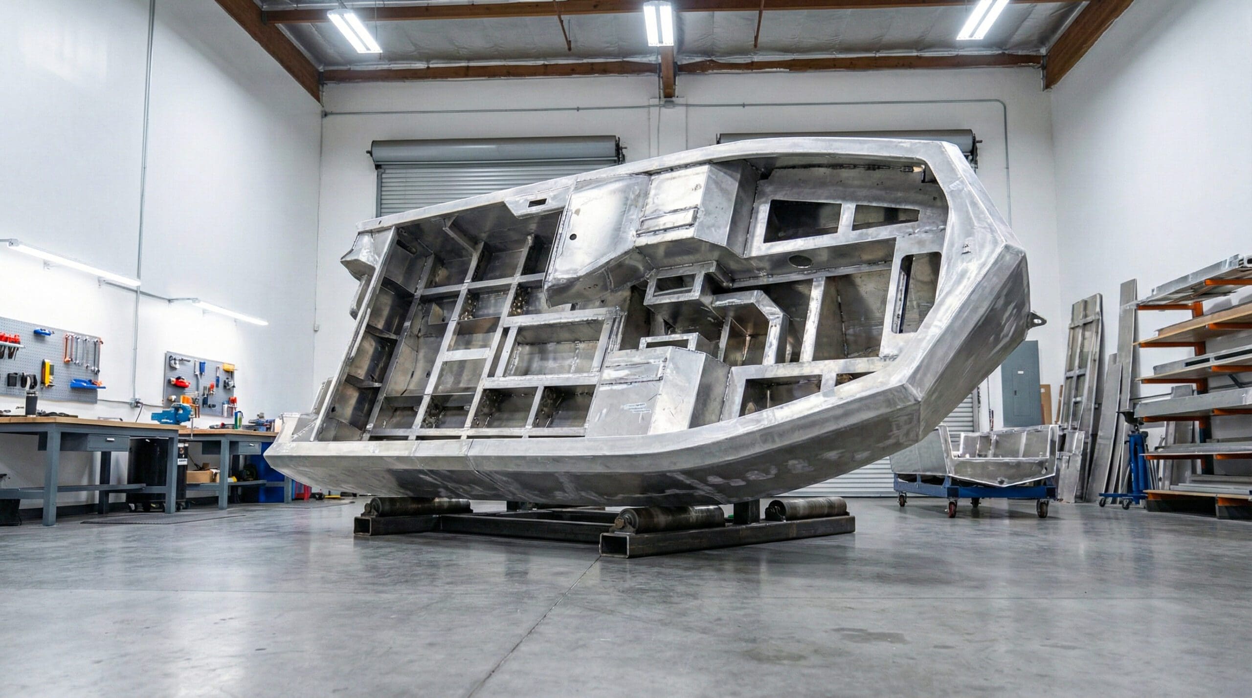 Amphibious Boat Aluminum Body