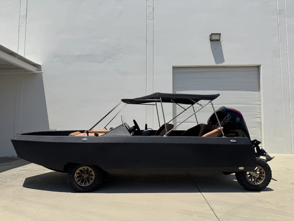 2025 WaterCar EV – Black / Tan (Factory Demonstrator)