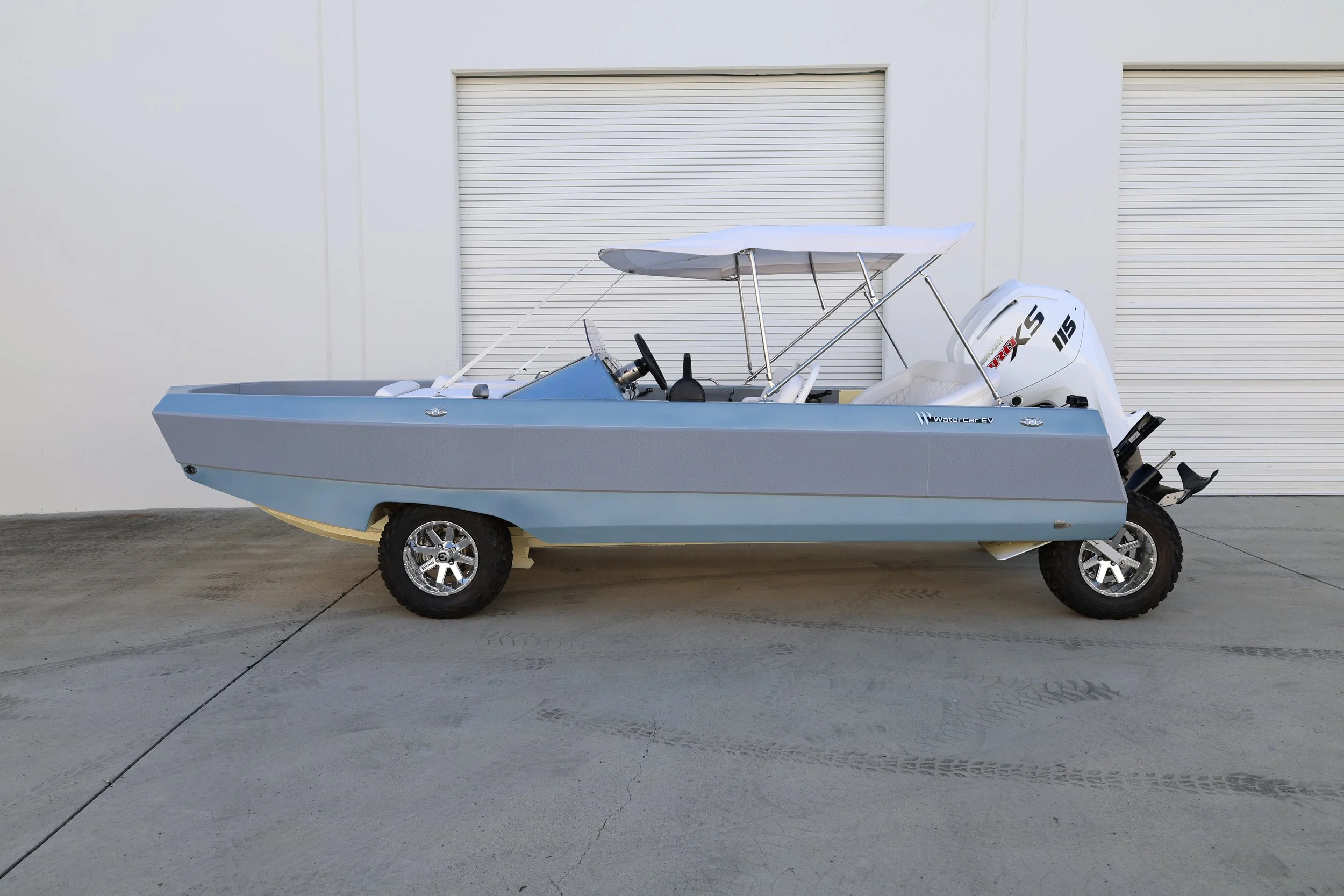 2025 WaterCar EV – Pacific (Light Blue) / White