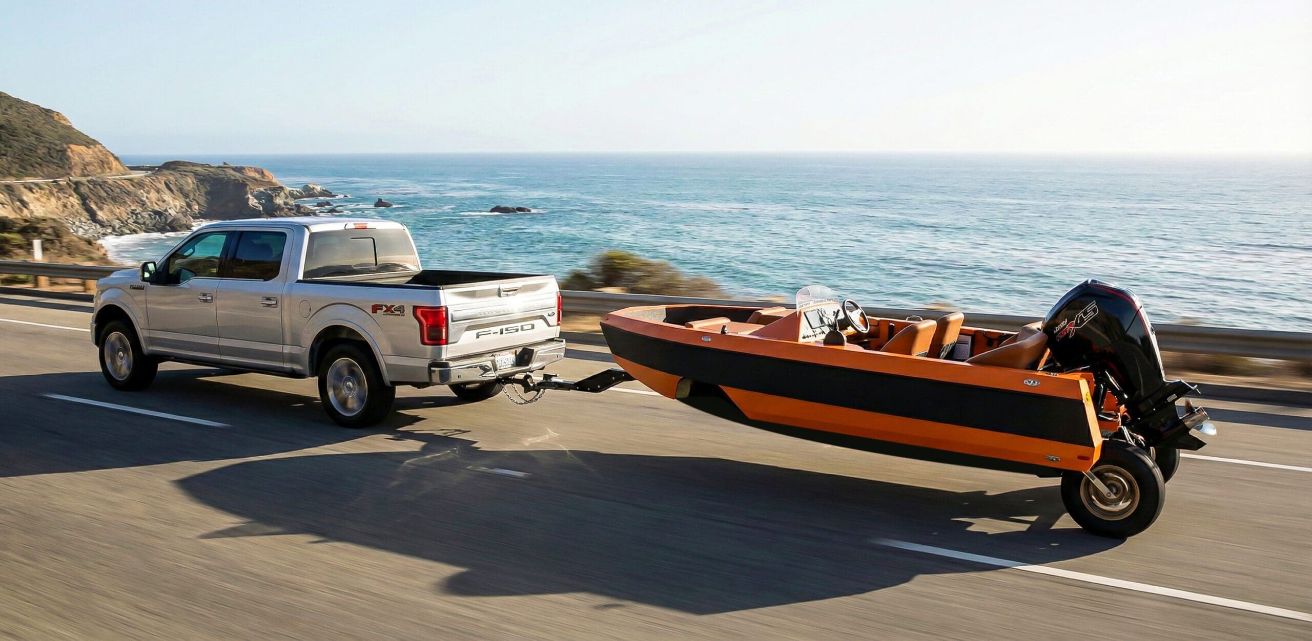 Amphibious Boat Towing