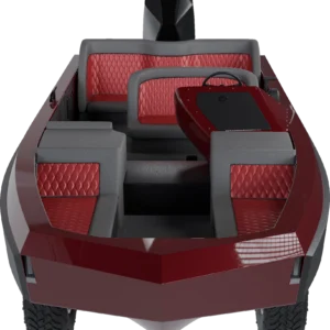 heath-1 Shiny red & black Watercar EV boat