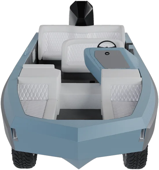 summit (1) ice blue color amphibious vehicle transparent image