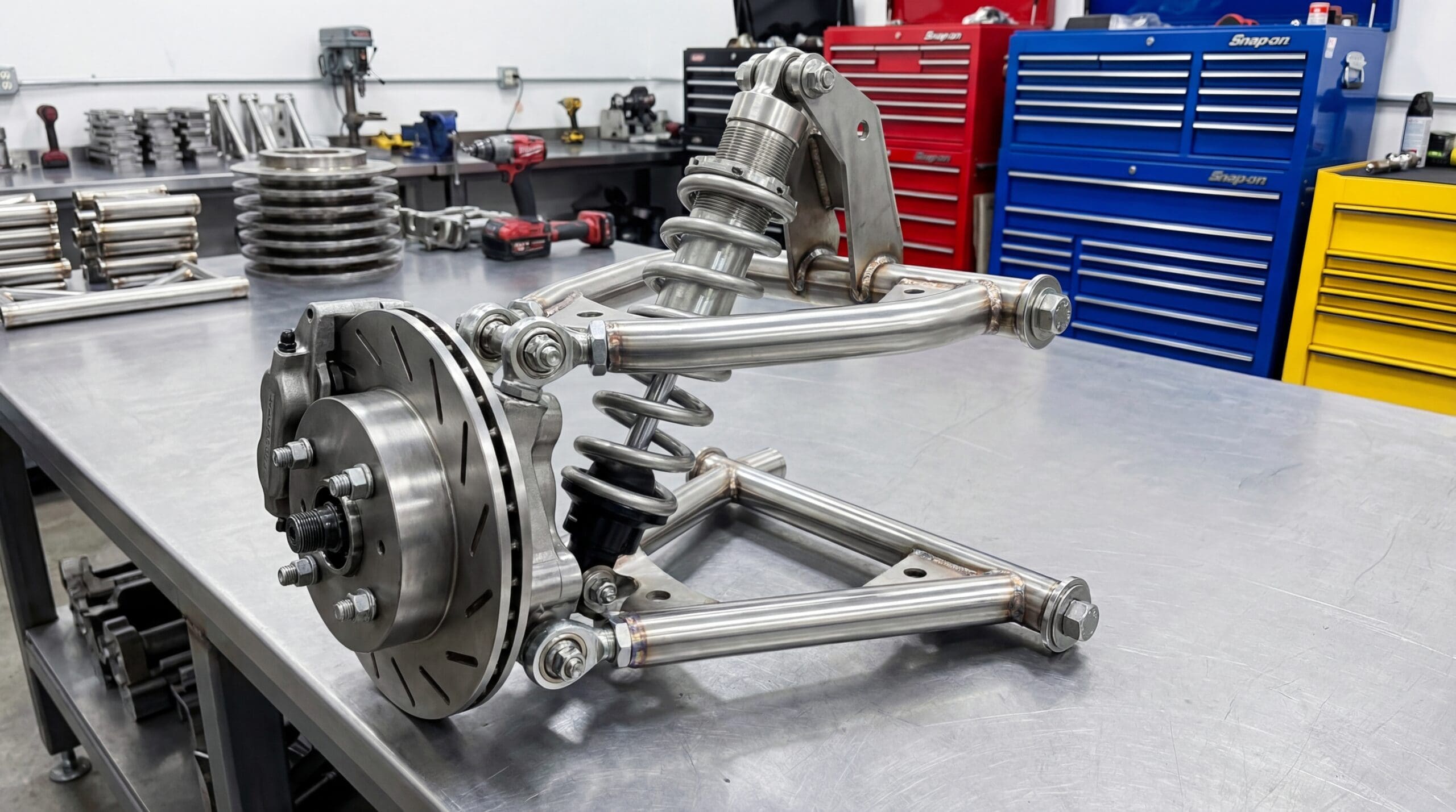 stainless suspension of amphibious boat